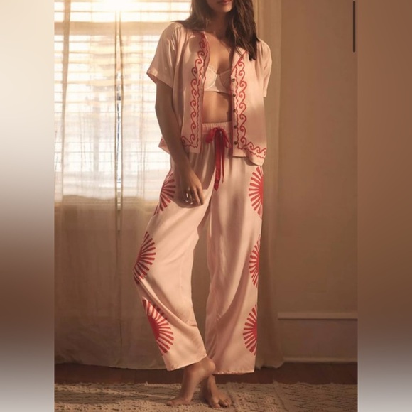 Agathe Marty x Anthropologie PJ Set - Picture 1 of 6